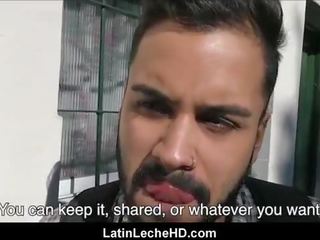 Amateur Straight Latino Paid To Fuck Gay adolescent